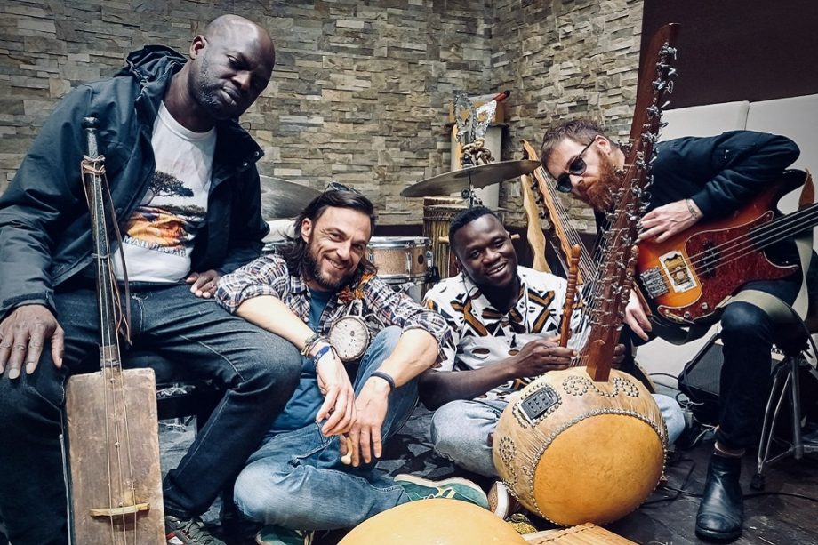 Mamah Diabate, Jabel Kanuteh, Stefano Pilia, Marco ZanottiLOLO concerto per Rokia· Toscana Produzione Musica ·